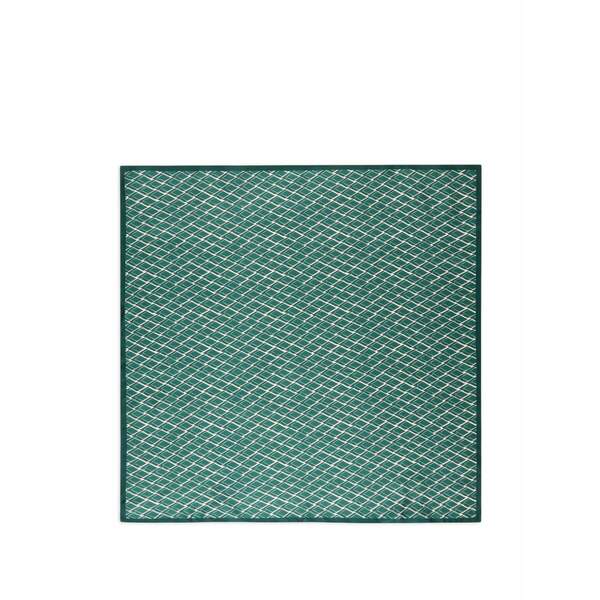 投げること御召しもの メンズ 消音装置・袈裟・えり巻き 添え物 Patterned scarf Green