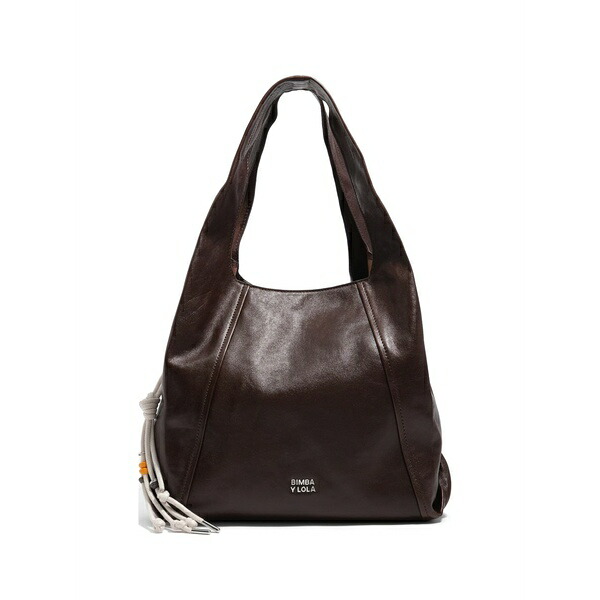 ビンバ イ ローラ レディース ショルダーバッグ バッグ Tassel leather shoulder bag Brown