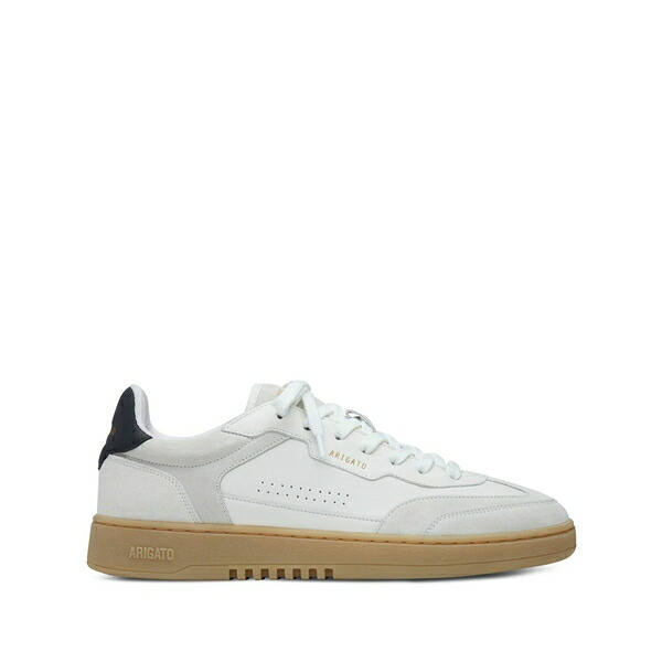 アクセルアリガト メンズ スニーカー シューズ Dice t-toe sneakers White