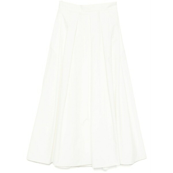 エリー 待遇 レディース スコート ボトムス Poplin MIDI skirt Neutrals