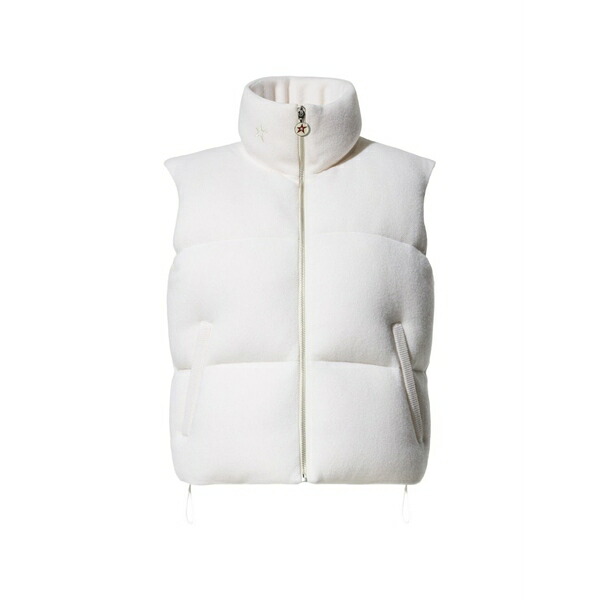 文句なしちょっとの間 レディース 上衣＆上衣 アウター Down gilet White
