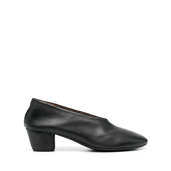 マーシャル  レディース パンプス シューズ 50粍 coltello inverno leather pumps Black