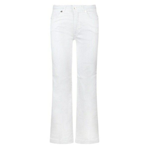野球クラブ はたご屋 ザ 昼まえ レディース ジーンズズボン下 ボトムス Dojo jeans White