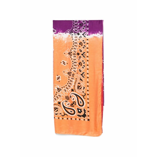 デスティン メンズ えり巻き・袈裟・えり巻き 付属物 Paisley-print scarf Orange