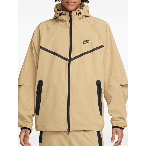 ナイキ メンズ 上衣＆上衣 アウター Logo hooded jacket Neutrals