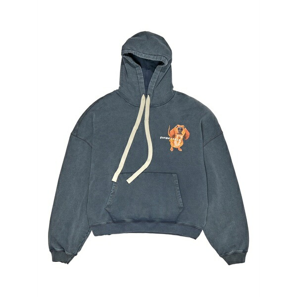ビンバ イ ローラ レディース パーカー・スウェットシャツ アウター Graphic-print hoodie Blue|asty