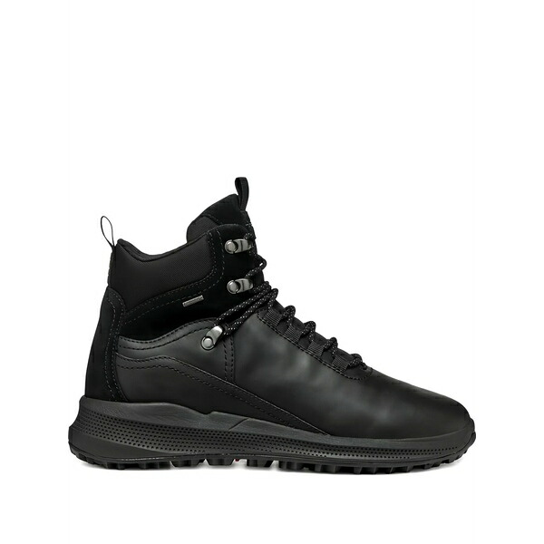 ジェオックス レディース ブーツ シューズ Lace-up leather boots Black