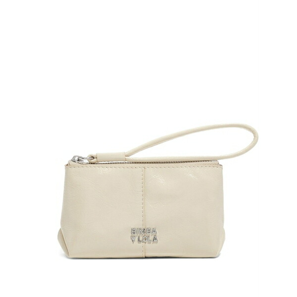 ビンバ イ ローラ レディース 紙入れ 付属品 Logo leather wallet Neutrals