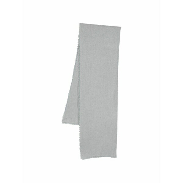 ファリエロ サルティ レディース えり巻き・袈裟・えり巻き 付属物 Frayed virgin wool-cashmere scarf Grey