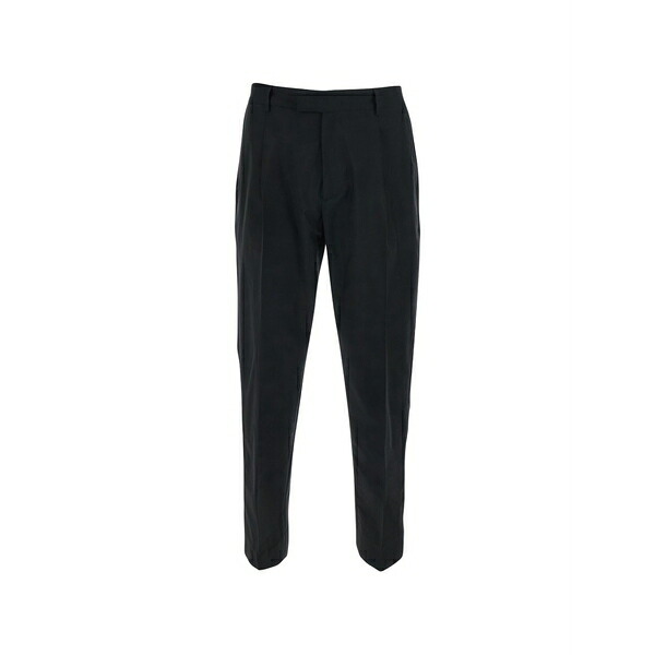 ロウブランド メンズ 心地好いズボン下 ボトムス Tailored trousers Black