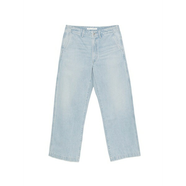 アゴルド レディース ジーンズズボン下 ボトムス Button-fastening jeans Blue