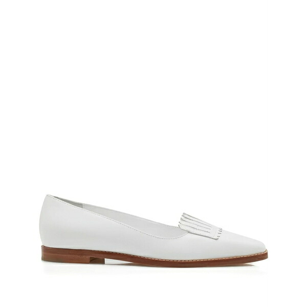 マノロブラニク レディース スリッポン・ローファー シューズ Pausaniasflat loafers  White