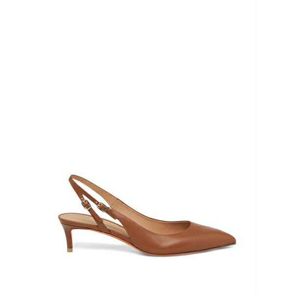 サントーニ レディース パンプス シューズ Audrey pointed-toe slingback pumps Brown