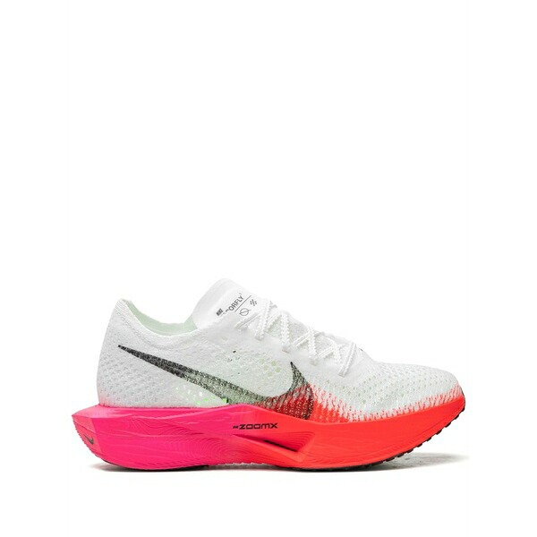 ナイキ レディース スニーカー シューズ Zoomx vaporfly 3 \"white/bright crimson/fierce pink/black\"" sneakers White"