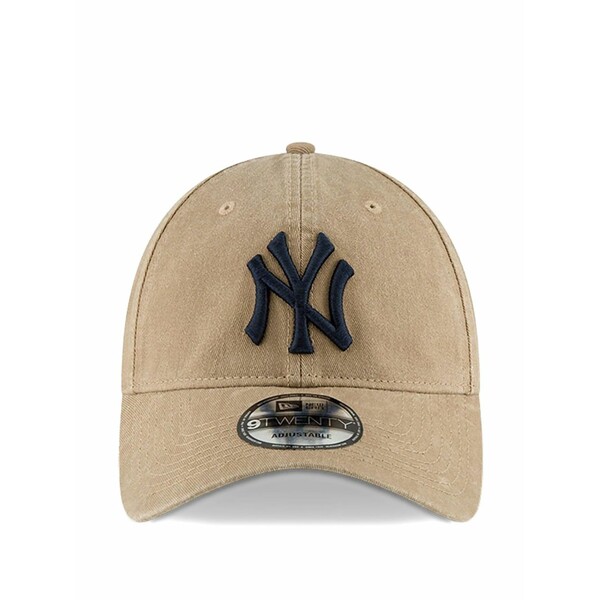 ニューエラ メンズ 帽子 アクセサリー Mlb core classic 2.0 9twenty logo-patch baseball cap Neutrals｜asty
