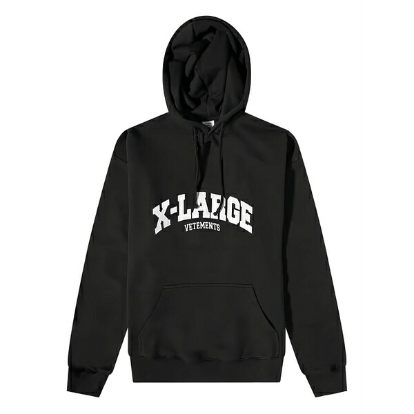 ヴェトモン メンズ パーカー・スウェットシャツ アウター X-large hoodie Black