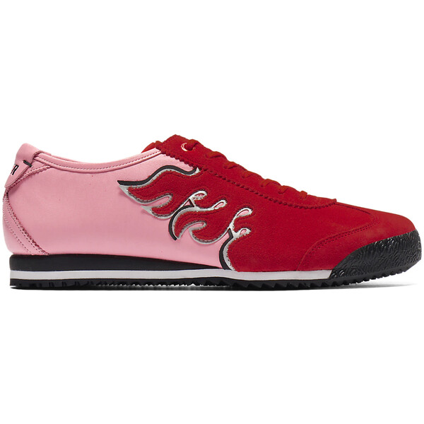 Onitsuka Tiger オニツカタイガー メンズ スニーカー 【Onitsuka Tiger Mexico 66 SD Flame Fiery Red Blossom Pink】 サイズ US_11.5(29.5cm) Fiery Red/Blossom Pink｜asty