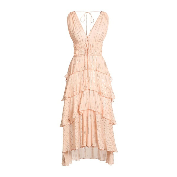 【送料無料】 マージュ レディース ワンピース トップス Midi dresses Pink｜asty