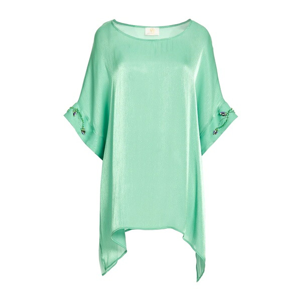 【送料無料】 ガイ マッティオーロ レディース Tシャツ トップス Tops Green|asty