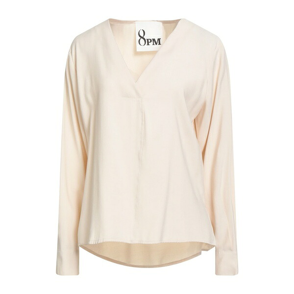 【送料無料】 エイト・ピーエム レディース Tシャツ トップス Tops White｜asty