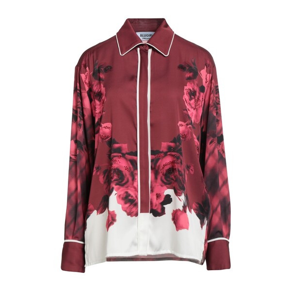 【送料無料】 ブルマリン レディース シャツ トップス Shirts Red｜asty