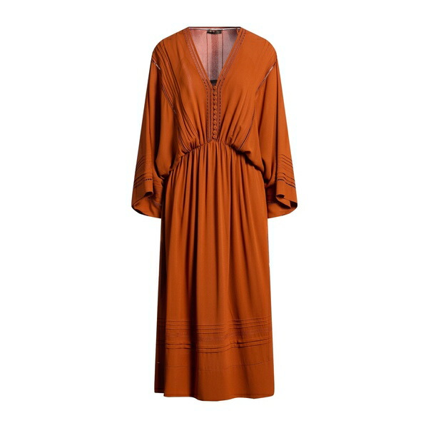 【貨物輸送無料】 ロロピアーナ レディース 衣裳 トップス Maxi dresses Orange