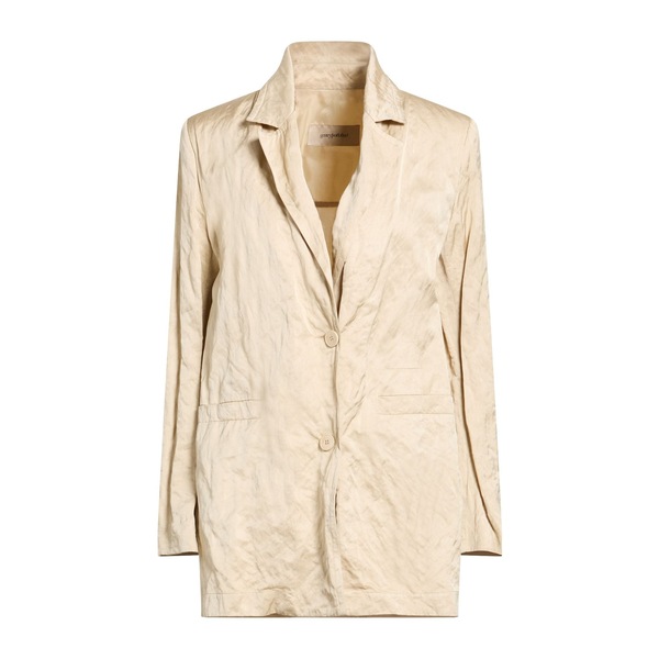 【送料無料】 ジェントリーポルトフィーノ レディース ジャケット＆ブルゾン アウター Blazers Beige｜asty