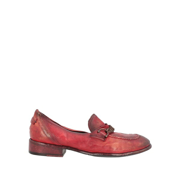 【送料無料】 ル ルエマルセル レディース スリッポン・ローファー シューズ Loafers Red|asty