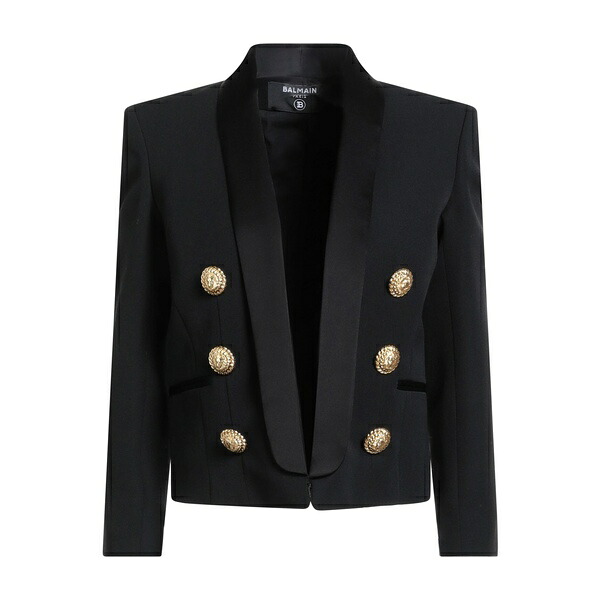 【貨物輸送無料】 バルマン レディース 上衣＆上衣 アウター Jackets Black