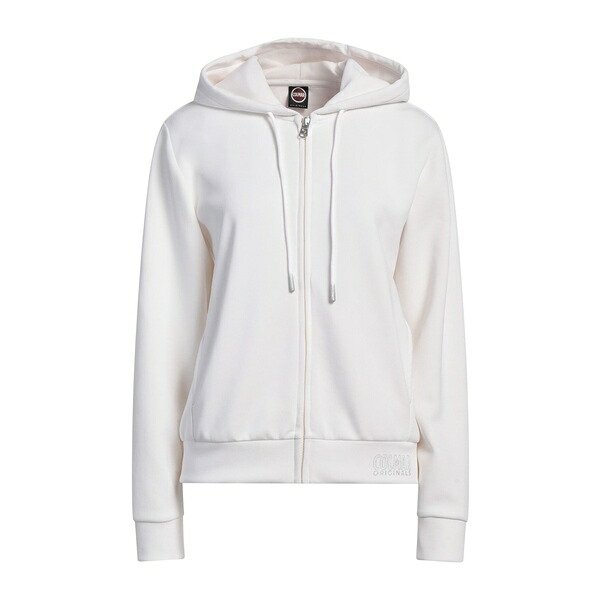 【貨物輸送無料】 コルマール レディース パーカー・スウェットシャツ アウター Sweatshirts White