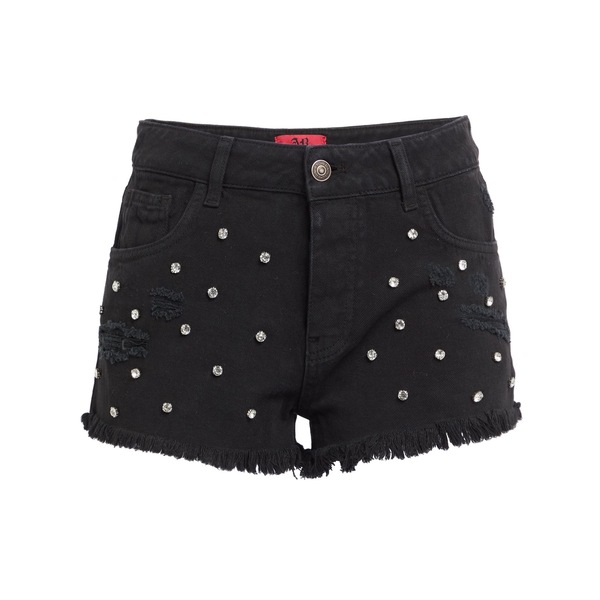 【貨物輸送無料】 アニエバイ レディース 心地好いズボン下 ボトムス Shorts \u0026 Bermuda Shorts Black