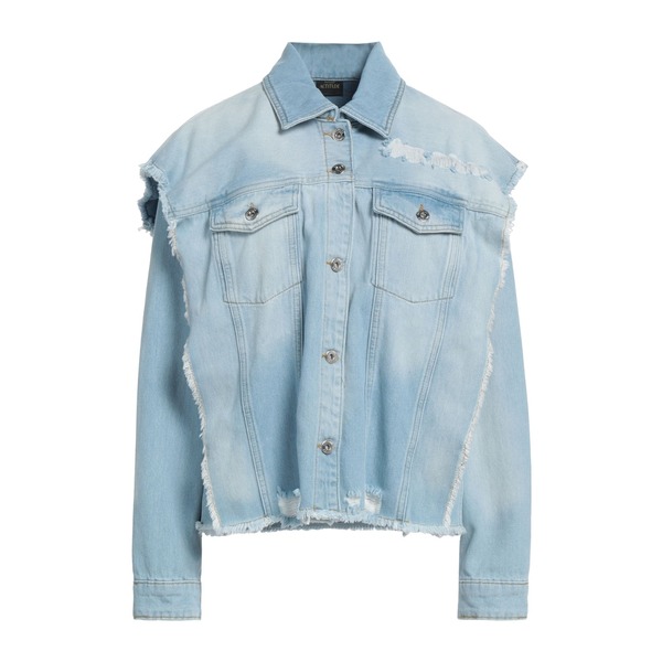【送料無料】 ツインセット レディース ジャケット＆ブルゾン アウター Denim outerwear Blue｜asty