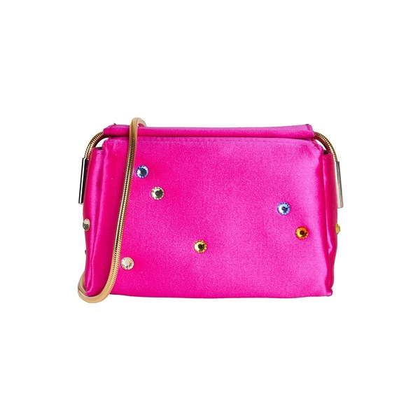 【貨物輸送無料】 マルニ レディース ハンドバック 御徒面子 Cross-body bags Pink
