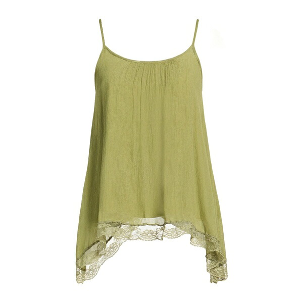 【送料無料】 ル ストレーゲ レディース Tシャツ トップス Tops Green｜asty