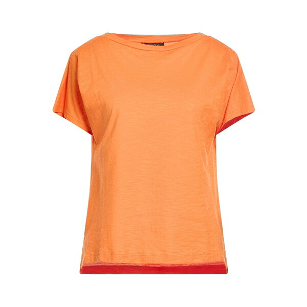 【送料無料】 アラゴナ レディース Tシャツ トップス T-shirts Orange|asty