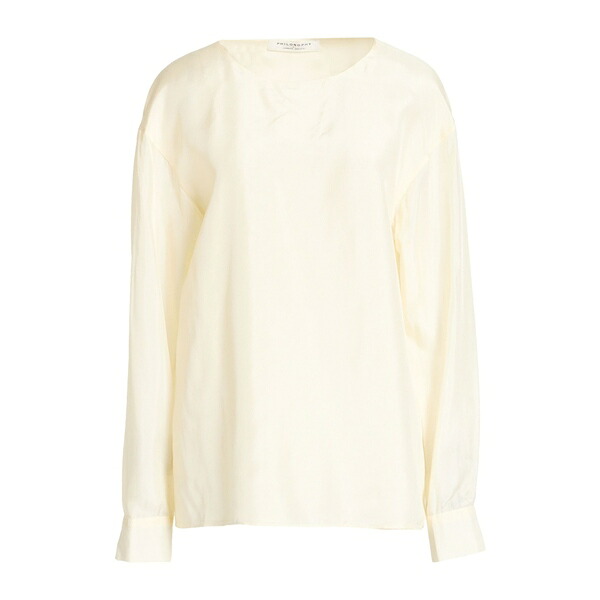【貨物輸送無料】 フィロソフィーデロレンゾセラフィーニ レディース ティーシャツ トップス Tops White トップス-Tシャツ・カットソー-レディースファッション