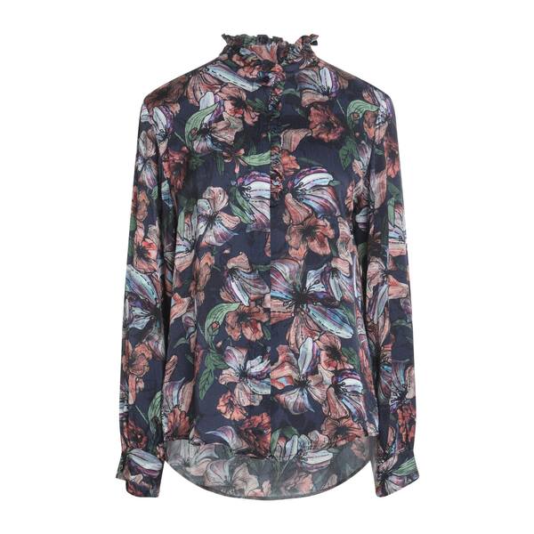 【送料無料】 ハイ レディース シャツ トップス Shirts Blue｜asty