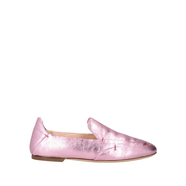 【貨物輸送無料】 エージーエル レディース スリッポン・ローファー シューズ Loafers Pink