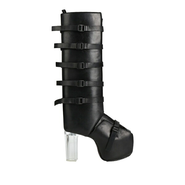 【貨物輸送無料】 リックオウエンス レディース ブーツ シューズ Boots Black