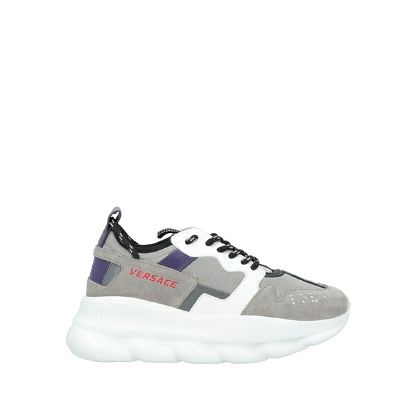 【送料無料】 ヴェルサーチ レディース スニーカー シューズ Sneakers Grey|asty