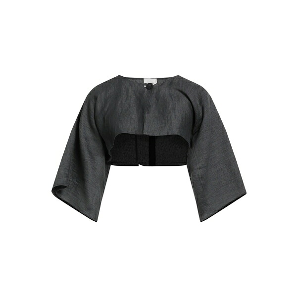 【送料無料】 アリジ レディース ジャケット&ブルゾン アウター Jackets Grey|asty