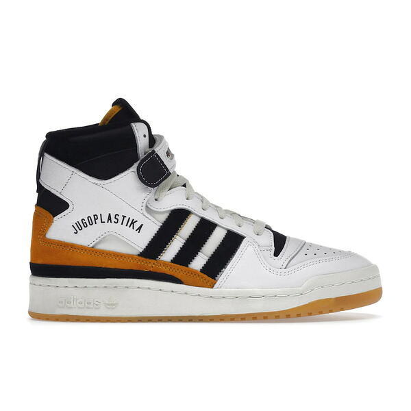 adidas アディダス メンズ スニーカー  【adidas Forum 84 High BSTN Jugoplastika】  サイズ US_9(27.0cm) Cloud White/Core Black/Team Collegiate Gold