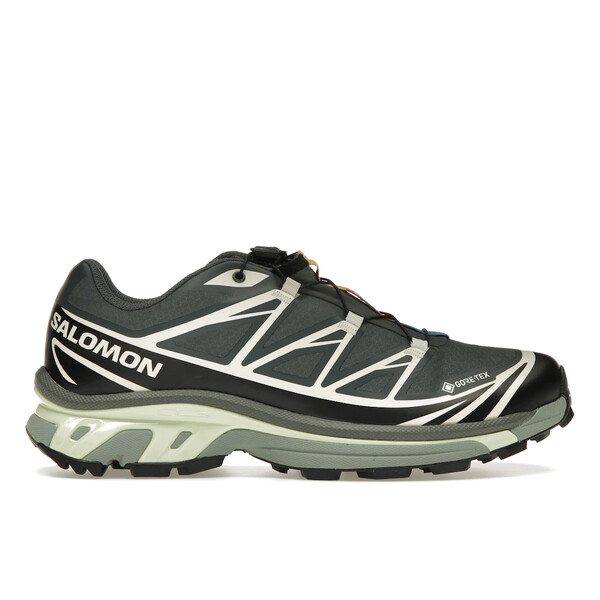Salomon サロモン メンズ スニーカー 【Salomon XT-6 Gore-Tex Black Lime Cream】 サイズ US_M_4 Urban Chic/Black/Lime Cream|asty