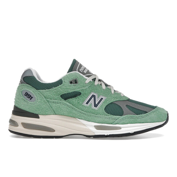 New Balance ニュー平衡にする メンズ スニーカー  【New Balance 991v2 MiUK Mineral Green】  大きさ US_6(24.0糎) Mineral Green/Comfrey/Moon Mist