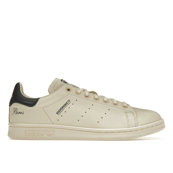 adidas アディダス メンズ スニーカー 【adidas Stan Smith Highsnobiety Not in Paris Cream】 サイズ US_8.5(26.5cm) Wonder White/Wonder White/Cream White｜asty
