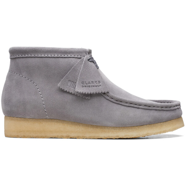 Clarks クラークス メンズ スニーカー  【Clarks Originals Wallabee Boot Grey Suede】  大きさ US_8.5(26.5糎) Grey
