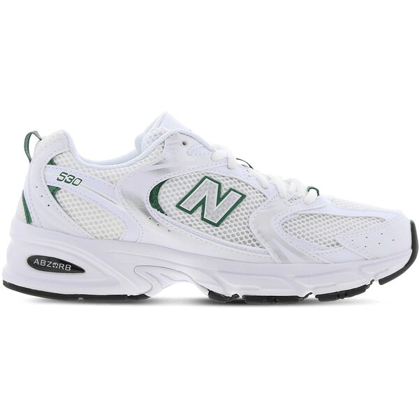 New Balance ニュー平衡にする メンズ スニーカー  【New Balance 530 White Green】  大きさ US_M_4.5 White/Green
