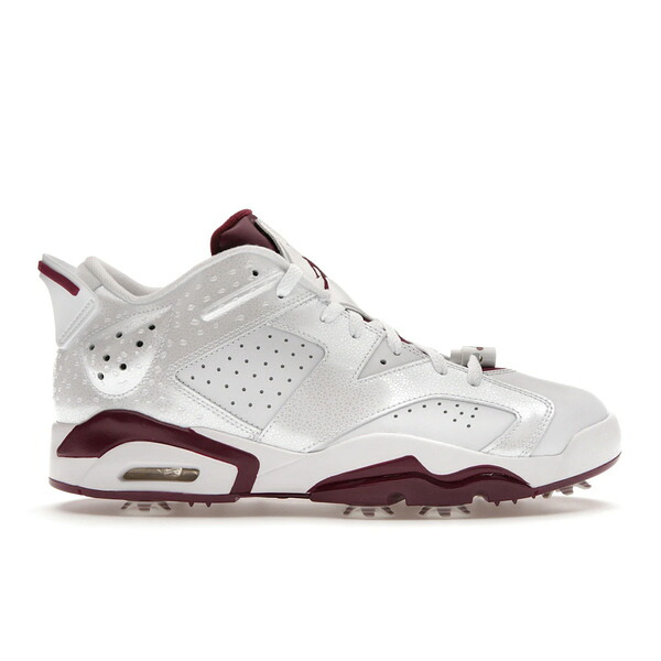 Jordan ジョーダン メンズ スニーカー 【Jordan 6 Retro Low Golf NRG Bordeaux】 サイズ US_12(30.0cm) White/Bordeaux/White｜asty