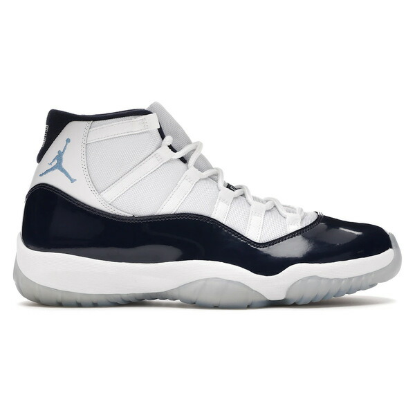 Jordan ジョーダン メンズ スニーカー  【Jordan 11 Retro UNC Win Like 82】  大いさ US_M_18 White/University Blue-Midnight Navy メンズ靴-靴