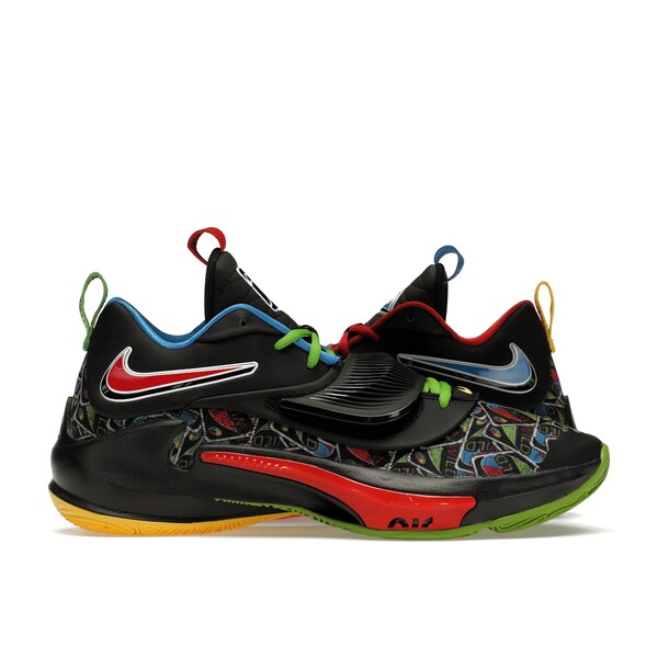 Nike ナイキ メンズ スニーカー 【Nike Zoom Freak 3 NRG Uno Face It】 サイズ US_M_18 Black/Green/Blue｜asty
